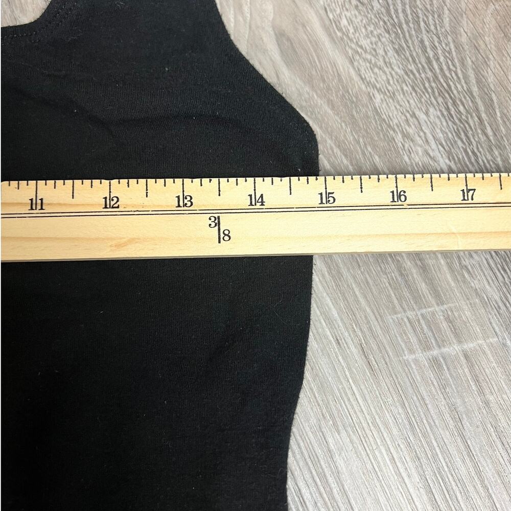 Jacques Moret Black Athletic Tank Top Womens XL Stretch Athleisure Activewear - Picture 6 of 7